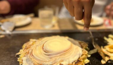 Okonomiyaki, Hankyu 32 bangai Osaka 🇯🇵