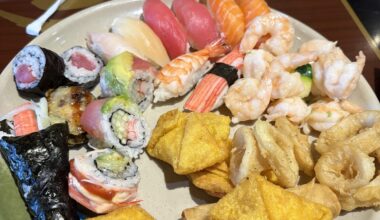 Yesterday’s Birthday Sushi!