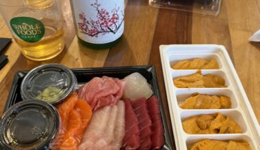 Browne trading company (ME) sushi/uni sampler