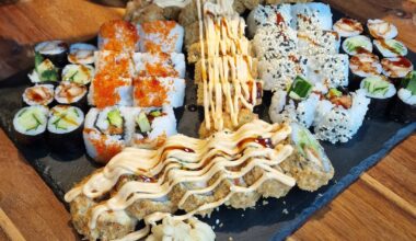 All you can eat Sushi 26€ per person