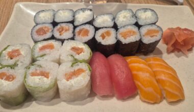 How often do you go to an all you can eat sushi?