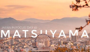 [OC] Japan in Focus, Spring - Day 10: Matsuyama