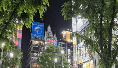 Walking from Shinjuku Station