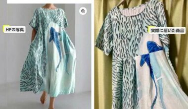 A series of troubles with online retailers: difference between web photo and what actually was delivered, flimsy fabrics, email-only contact, and alleged violations of the law