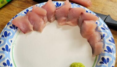 Fresh caught Bonito