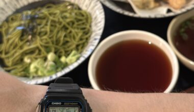 Rainy Day Soba and Tempura