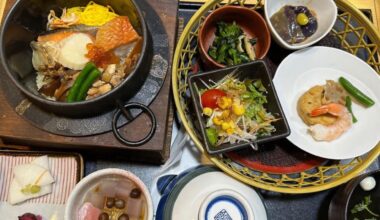 I love everything on my plate😋 Kamameshi so good!