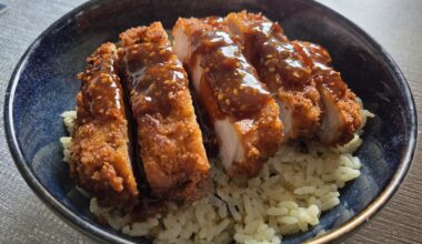 First attempt at making tonkatsu