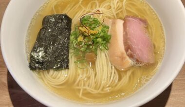 Golden Shio Ramen from Tokyo 🍜✨