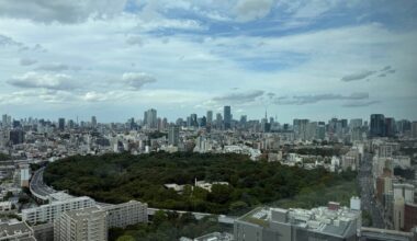 Tokyo, in the early autumn.
