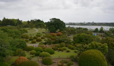 In and around Kairakuen, Mito, Ibaraki Prefecture