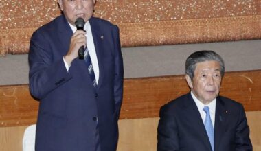 Japan LDP No. 2 ready to quit over election setback, decision left to PM