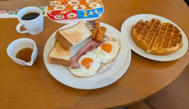 Coco's take on a Western style breakfast.