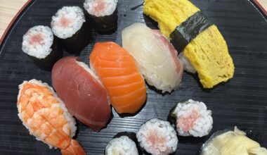 Took a sushi-making class at Tsujiki market, Tokyo today. How did I do?