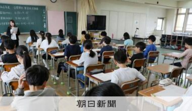 Academic achievement scores of elementary sixth graders and junior high school third graders declined