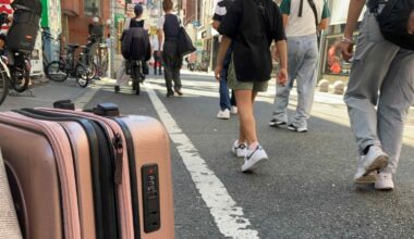 Japan confronts piles of suitcases abandoned by tourists