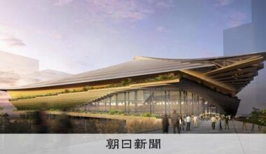 Plans announced for redevelopment of former Tsukiji Market site, including a 50,000-seat stadium and a skyscraper