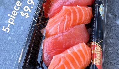 Quick sushi lunch from Yama Sushi Marketplace in Los Angeles