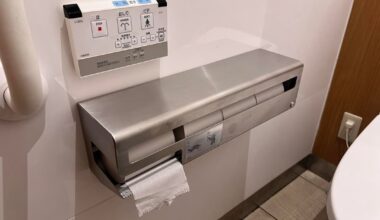 spotted an anti-theft TP dispenser