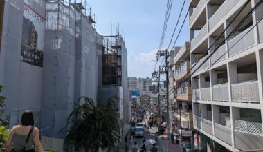 The sunset used to be so beautiful from here…