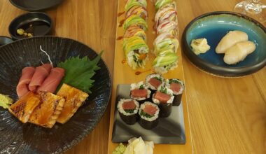 I still dream of how good this sushi was!