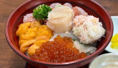 Seafood from the recent Hokkaido trip