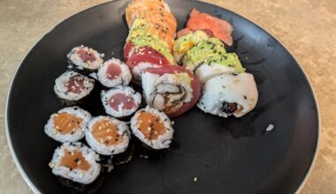Birthday sushi