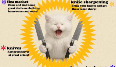 Come tomorrow to the kitty flea market!