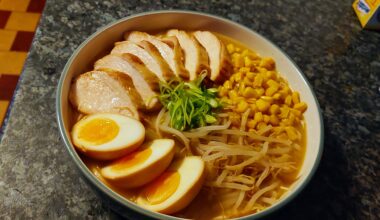 Homemade Sapporo Miso Ramen