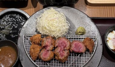 Wagyu Beef Katsu in Kyoto 🤤