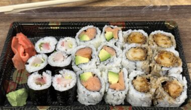 Local cheap sushi spot - $18
