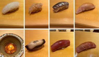 My first time doing anything like this! Omakase at Noz 17 in Manhattan, NYC