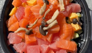 Chirashi from Nijiya Market, San Francisco, CA