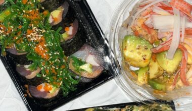 sushi will always be a good plan