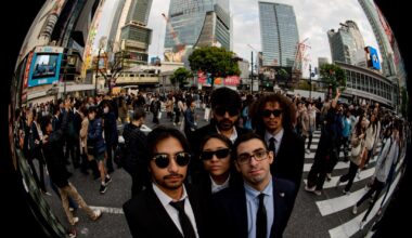 Fisheye in Shibuya