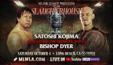 Opera Cup 2025 Quarter Final Match Satoshi Kojima vs. Bishop Dyer at MLW Slaughterhouse 2025