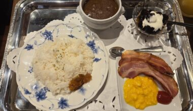 Breakfast in Akihabara