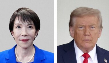 Japan PM Takaichi arranging 1st phone talks with Trump for Sat.: source