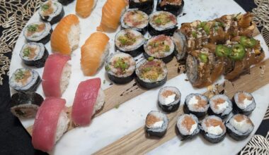 My wife learned to make sushi this week.