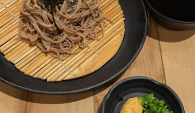 Cold Green Tea Noodle in the Philippines