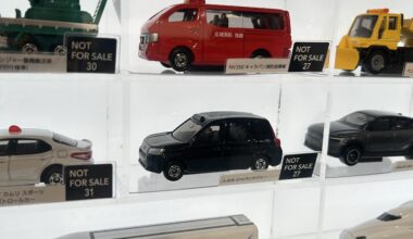 Where in Kyoto could I find this discontinued taxi car model?