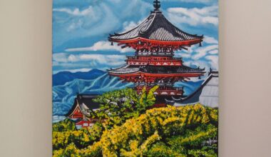 My Painting of Kiyomizu-dera
