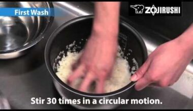 How Much Effort Should You Put into Rinsing/Washing Short Grain Rice?