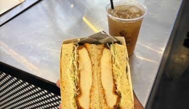 Is my Spicy Truffle Chicken Katsu Sando welcomed?