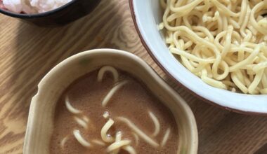 Ramen🍜&Rice🍚(Tsukemen)