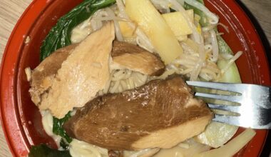 why is my chicken brown?