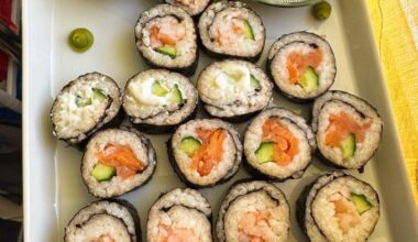 My homemade sushi 🙈🍣
