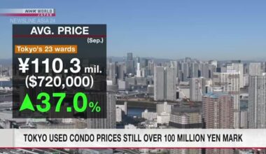Used condo prices in Tokyo wards jump 37 percent in Sept. from last year | NHK WORLD-JAPAN News