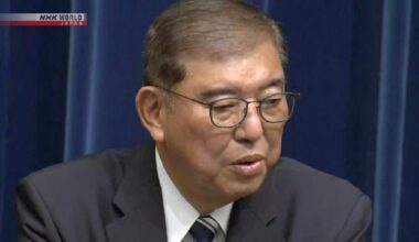 Ishiba to push for UN reform, two-state solution in Middle East