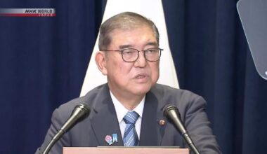 Japanese Prime Minister Ishiba: 'Extremely important' for Palestine to exist